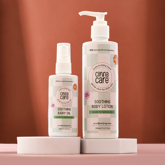 Baby Oil & Lotion Duo